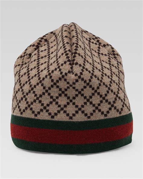 gucci diamante knit hat|Gucci hats and gloves.